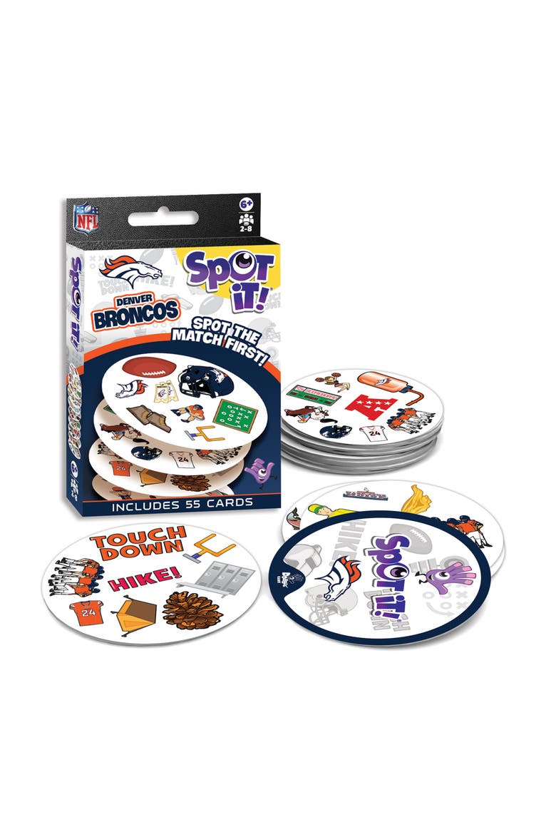 Denver Broncos Spot It! Card Game, Alternate, color, Multicolor