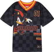 SEGA Sonic the Hedgehog Boys' Athletic Short Sleeve Shirt
