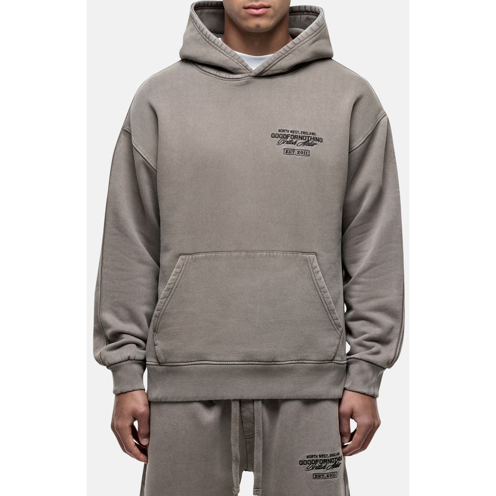 Good For Nothing Vintage Washed Taupe Atelier Hoodie In Neutral