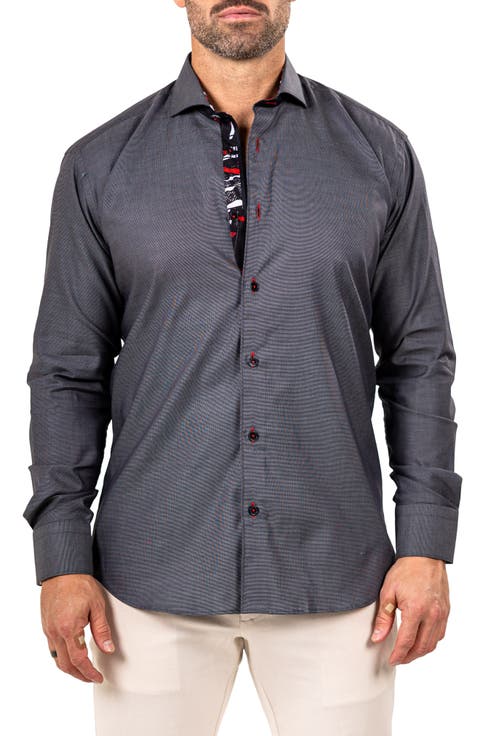 Eins Marthy Contemporary Fit Cotton Button-Up Shirt