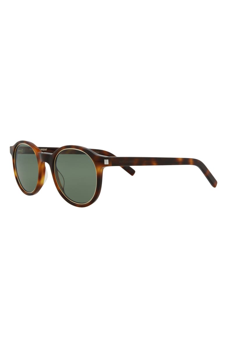 Saint Laurent 47mm Round Sunglasses, Alternate, color,