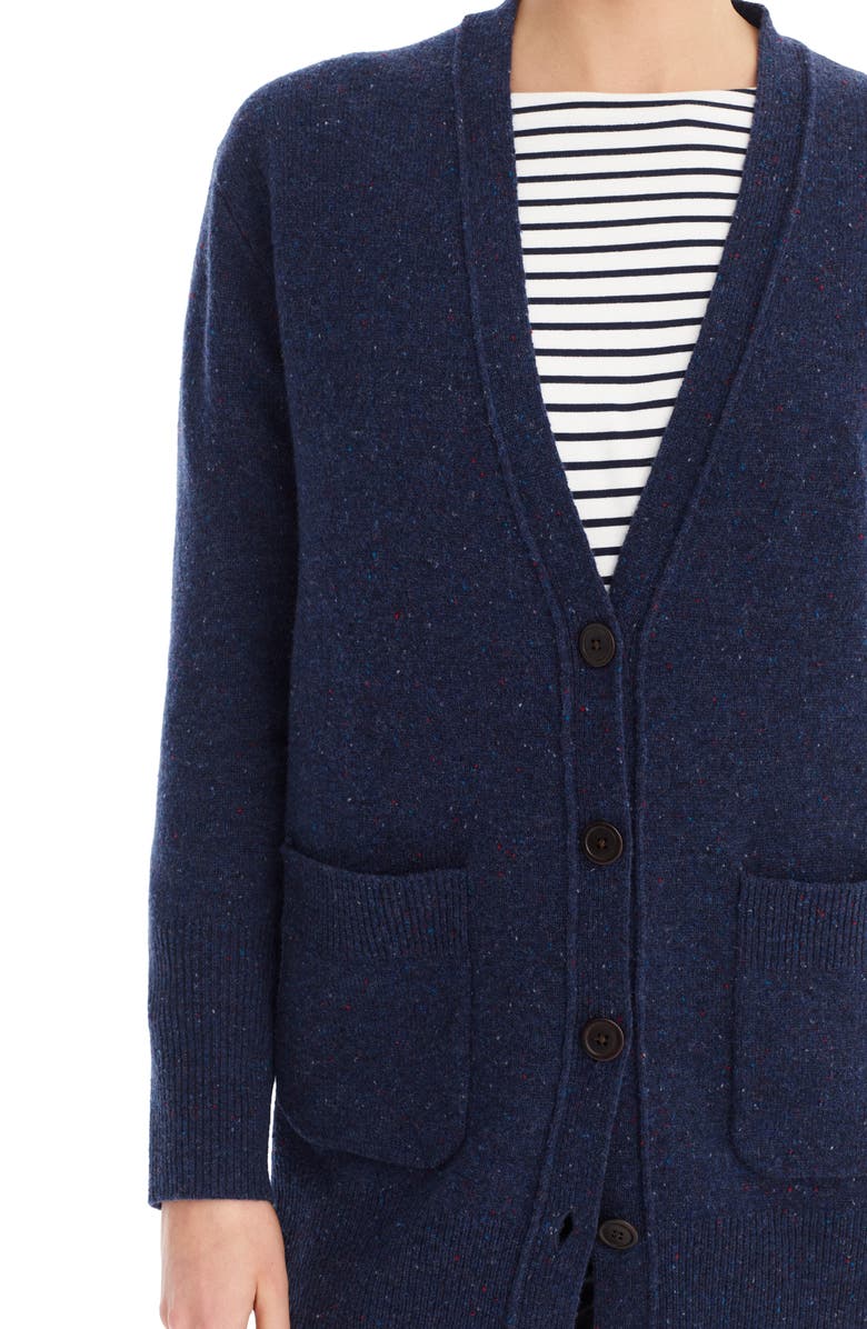 J.Crew Donegal Long Cardigan Sweater, Alternate, color, 