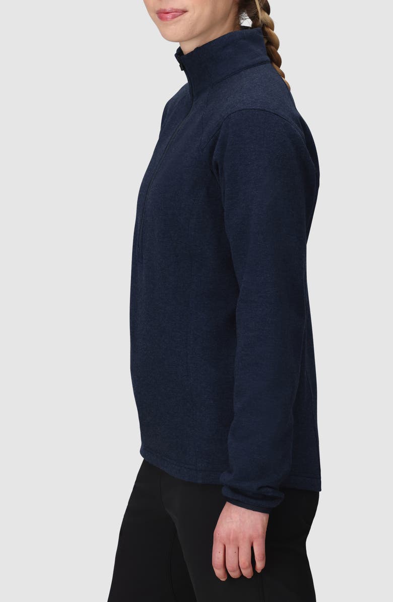 Outdoor Research Crescent Fleece Half Zip Pullover, Alternate, color, Dark Navy