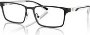 Scuderia Ferrari 58mm Rectangle optical glasses