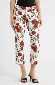Blaine Rose Stovepipe Nonstretch Jeans