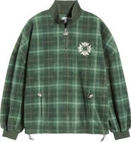 BOYS LIE Heavenly Logo Detail Half-Zip Pullover