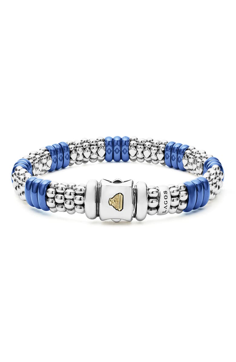 LAGOS Blue Caviar Station Rope Bracelet, Alternate, color, Ultramarine