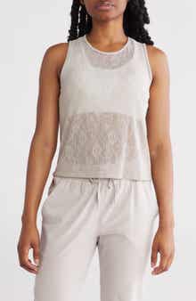 X by Gottex Lace Sleeveless Top