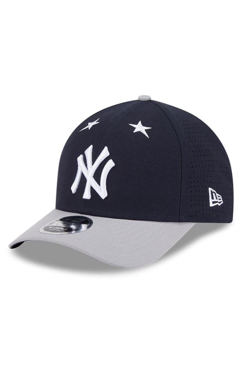 New Era Men's New Era Navy/Gray New York Yankees 2025 MLB All-Star Game 9FORTY M-Crown Adjustable Hat, Alternate, color, Navy