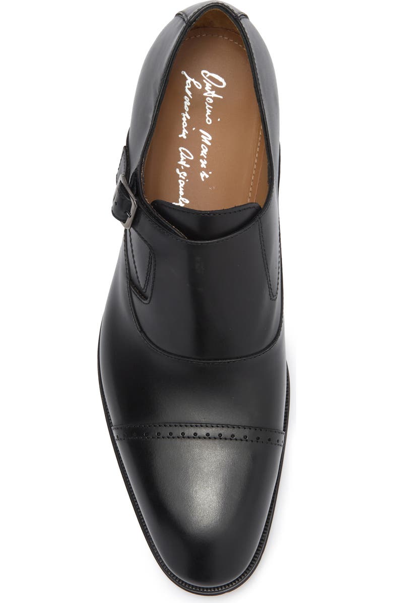 ANTONIO MAURIZI Cap Toe Monk Strap Shoe, Alternate, color,