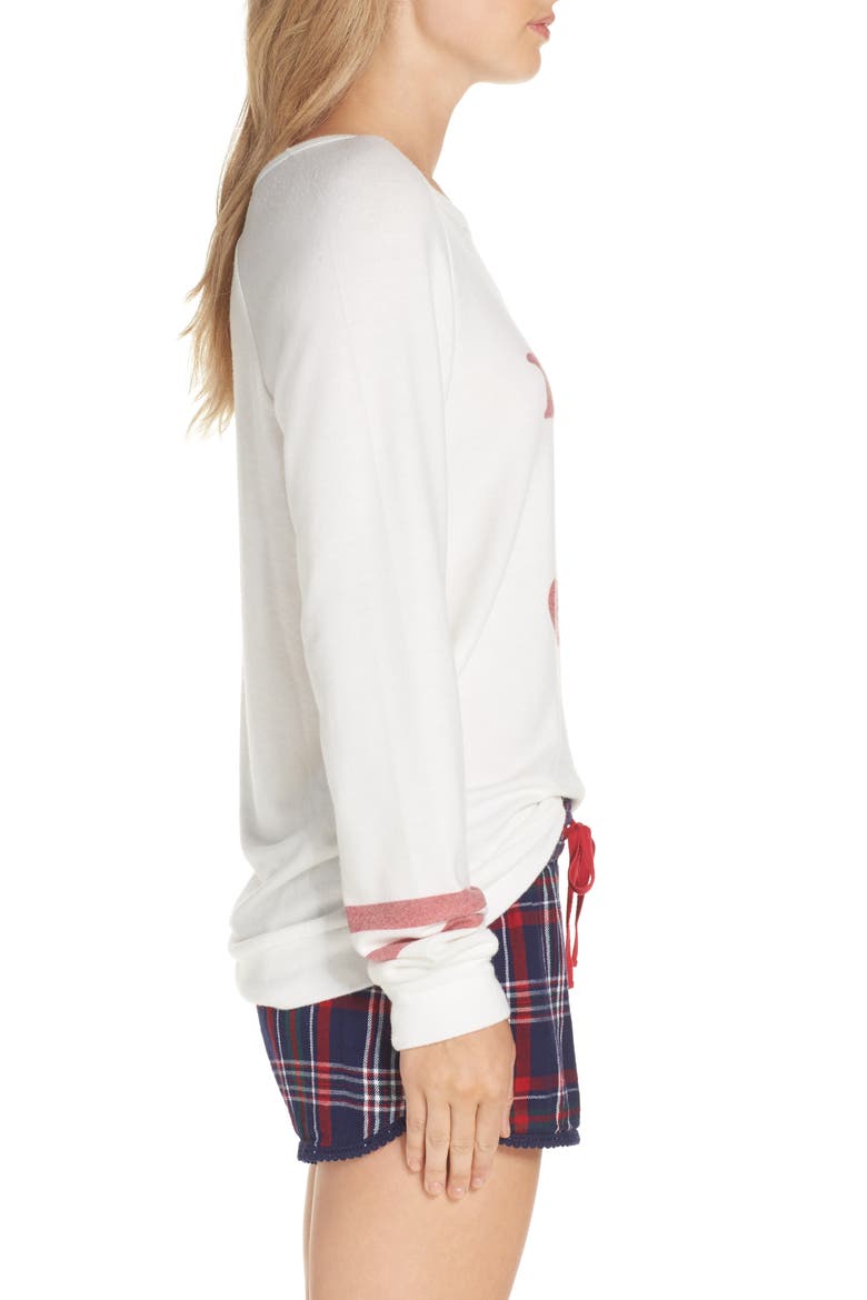 Peachy Tee, Alternate, color, IVORY