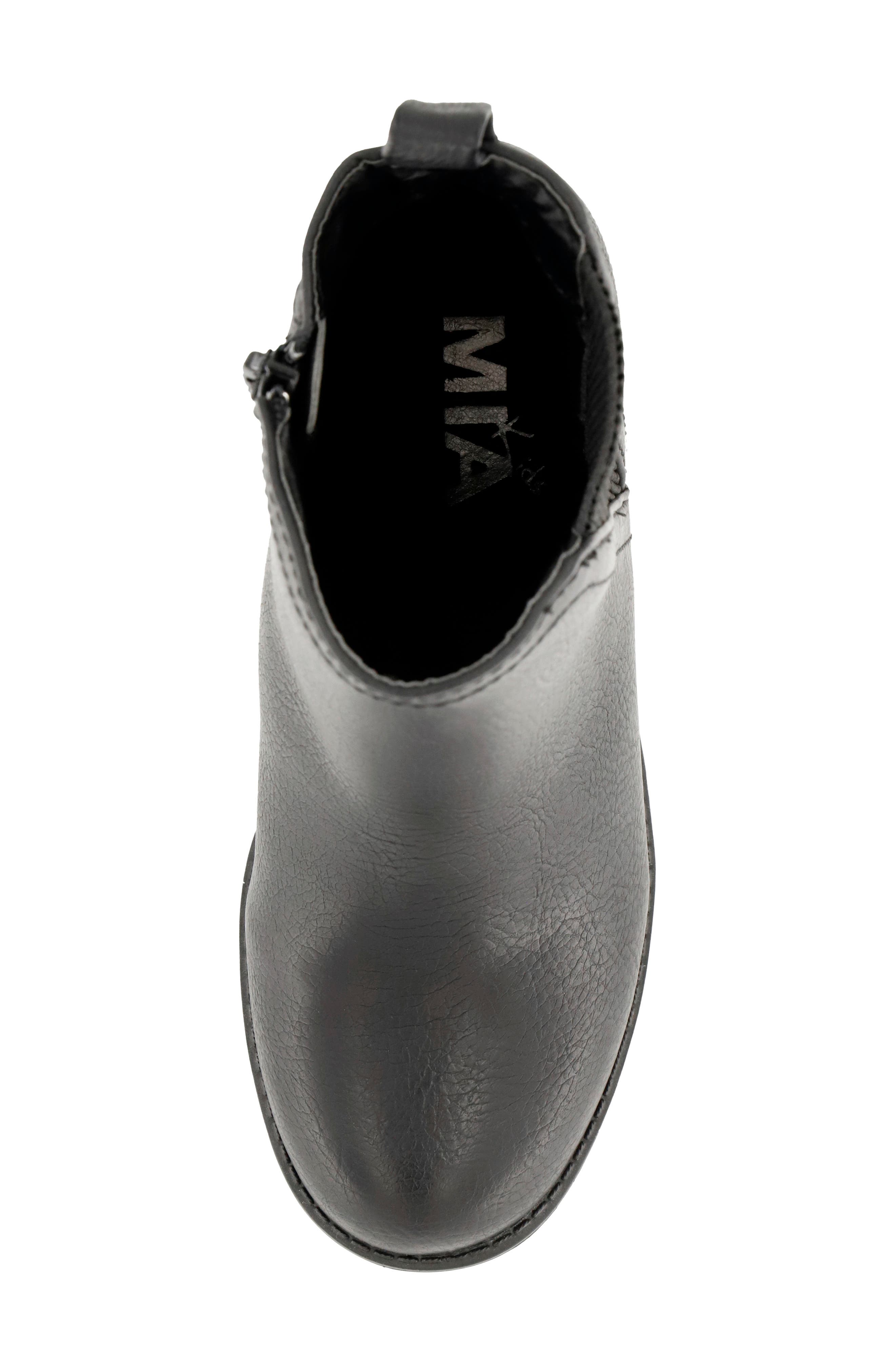 MIA Kids' Little Pratt Lug Bootie, Alternate, color, Black Cath