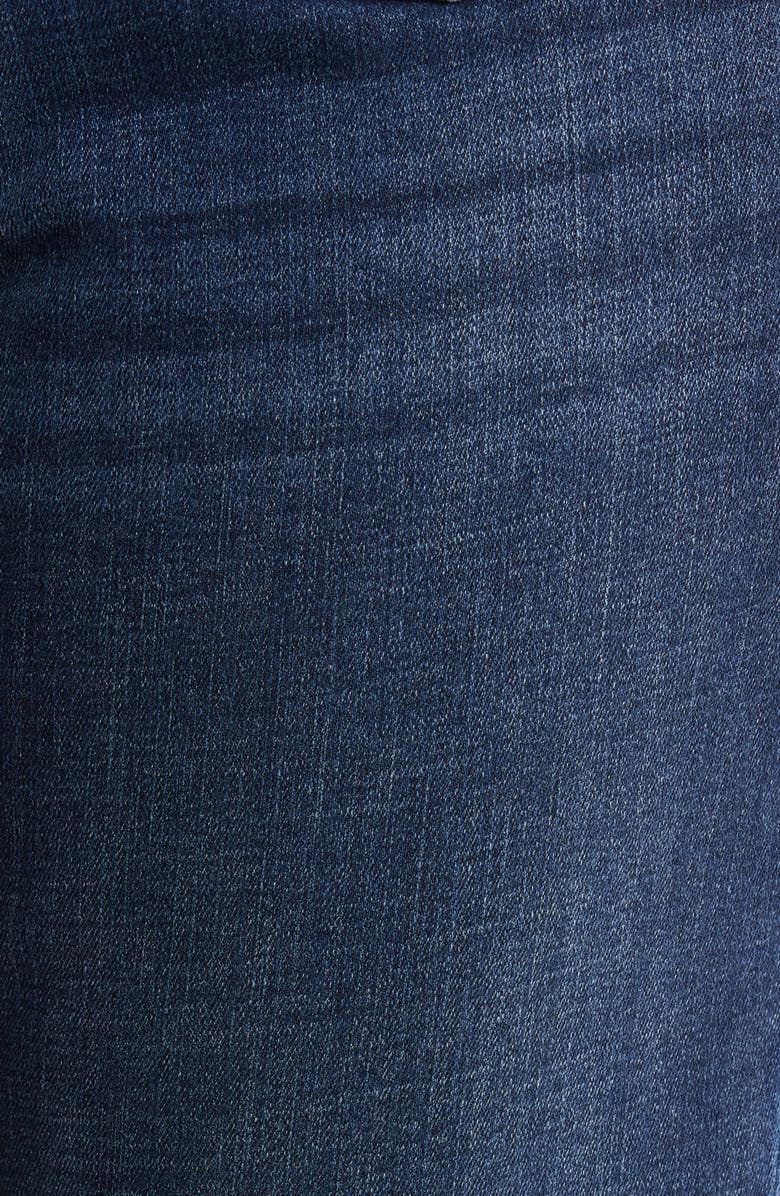 Liverpool Hannah Mini Patch Pocket Flare Jeans, Alternate, color, Moon Light