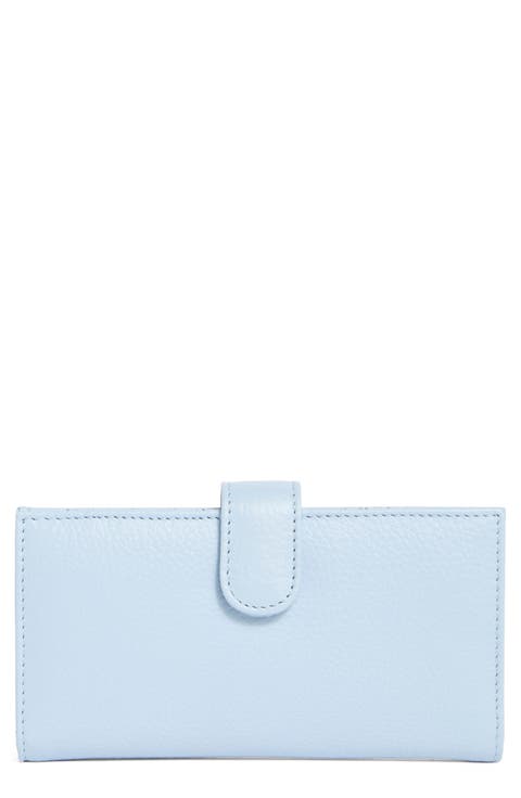 MUNDI Slim Leather Clutch Continental Wallet