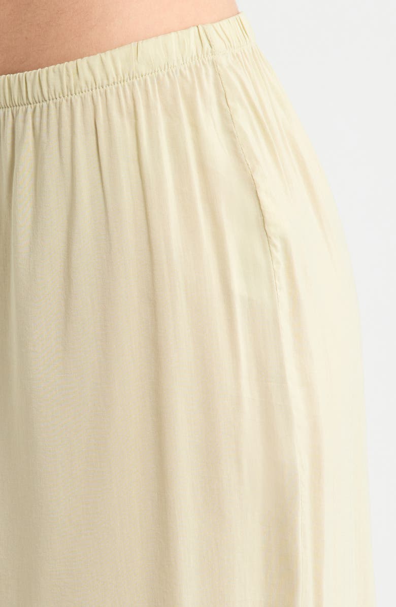 Reformation Paloma Relaxed Fit Organic Cotton Blend Pajamas, Alternate, color, Dried Herbs