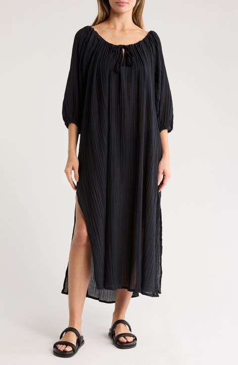 Costa Organic Cotton Cover-Up Caftan