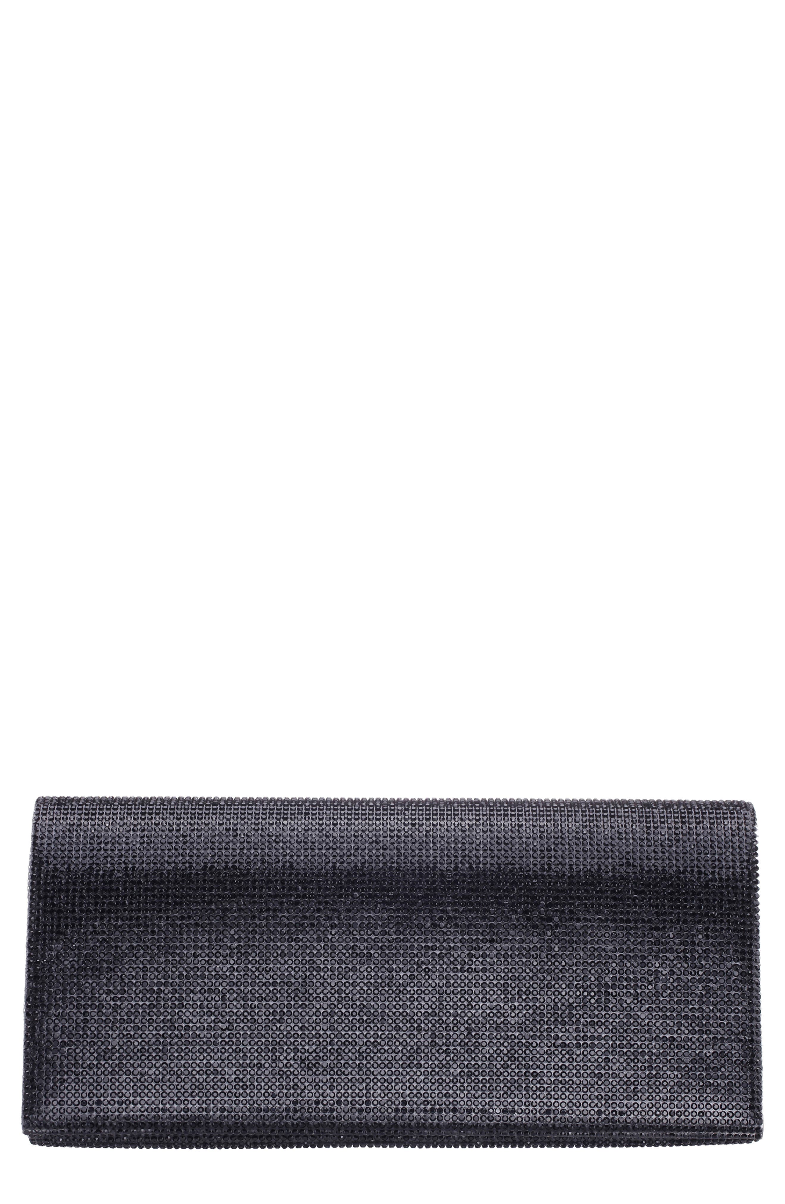 Nina Deva Clutch, Main, color, Black