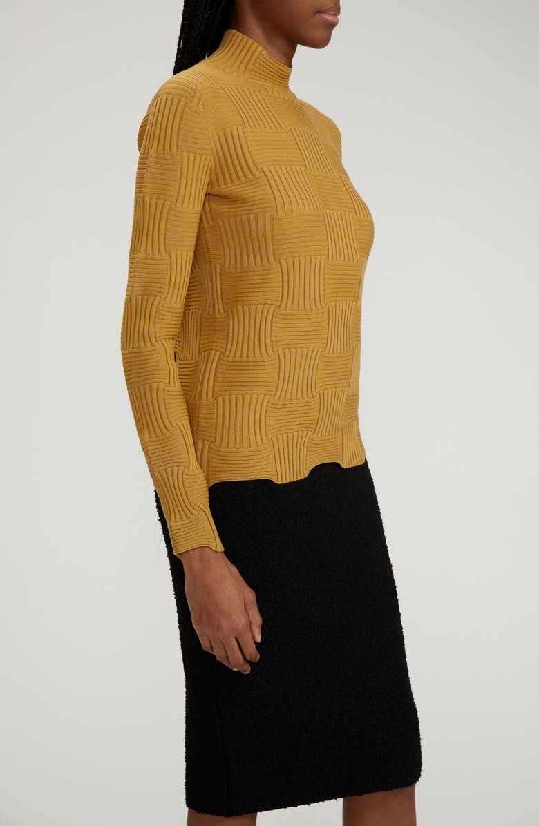 Bottega Veneta Mouliné Wool Sweater, Alternate, color, 