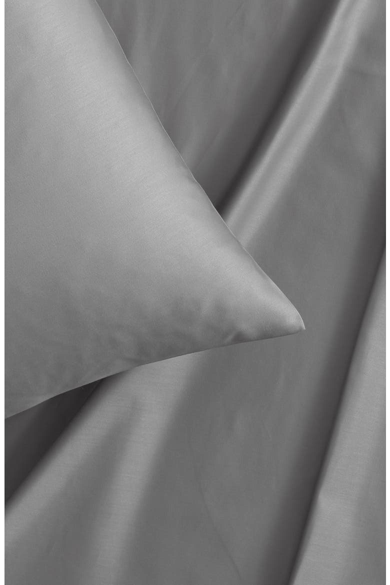 800 Thread Count Sateen Sheet Set, Alternate, color, STEEL GREY