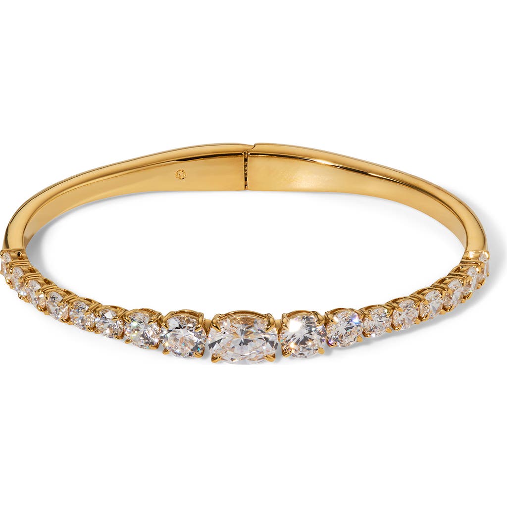 Nadri Stellar Hinge Bracelet In Gold