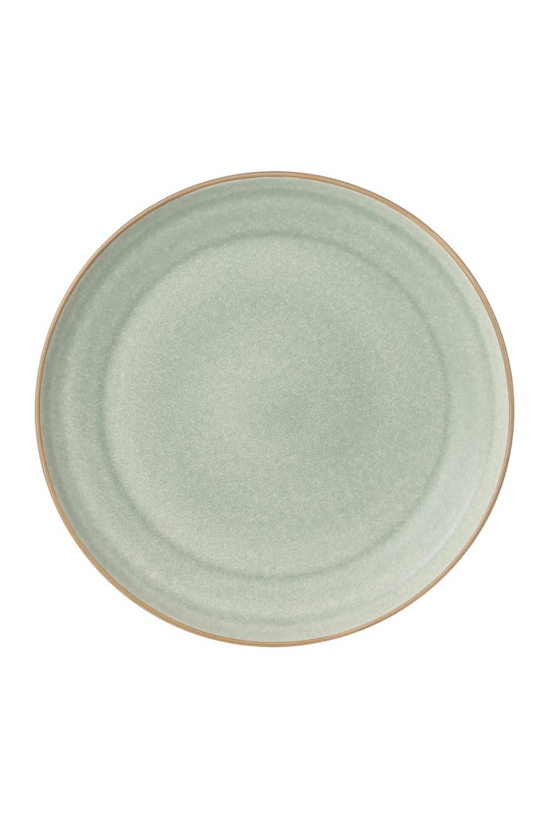 Octavia Place 16-Piece Coupe Reactive Glaze Stoneware Dinnerware Set, Alternate, color, Green