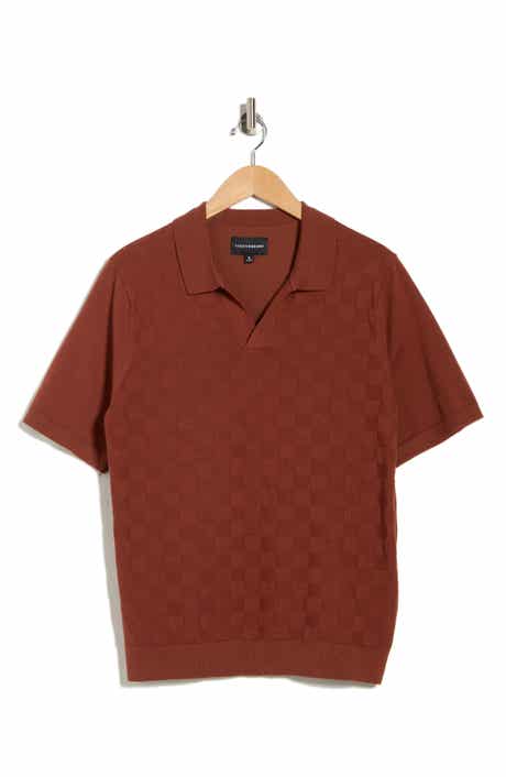 Lucky Brand Johnny Collar Jacquard Polo