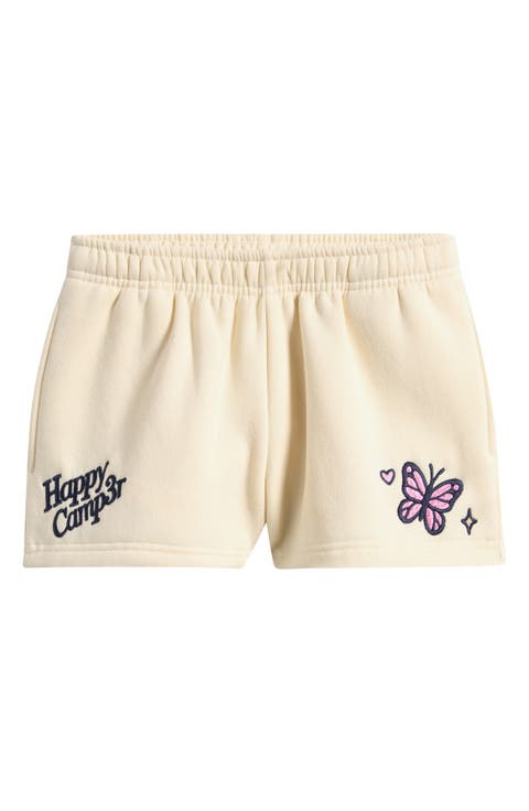 Kids' The World is Better Embroidered Shorts (Little Kid & Big Kid)
