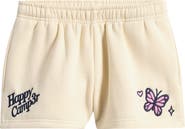 HAPPY CAMP3R Kids' The World is Better Embroidered Shorts