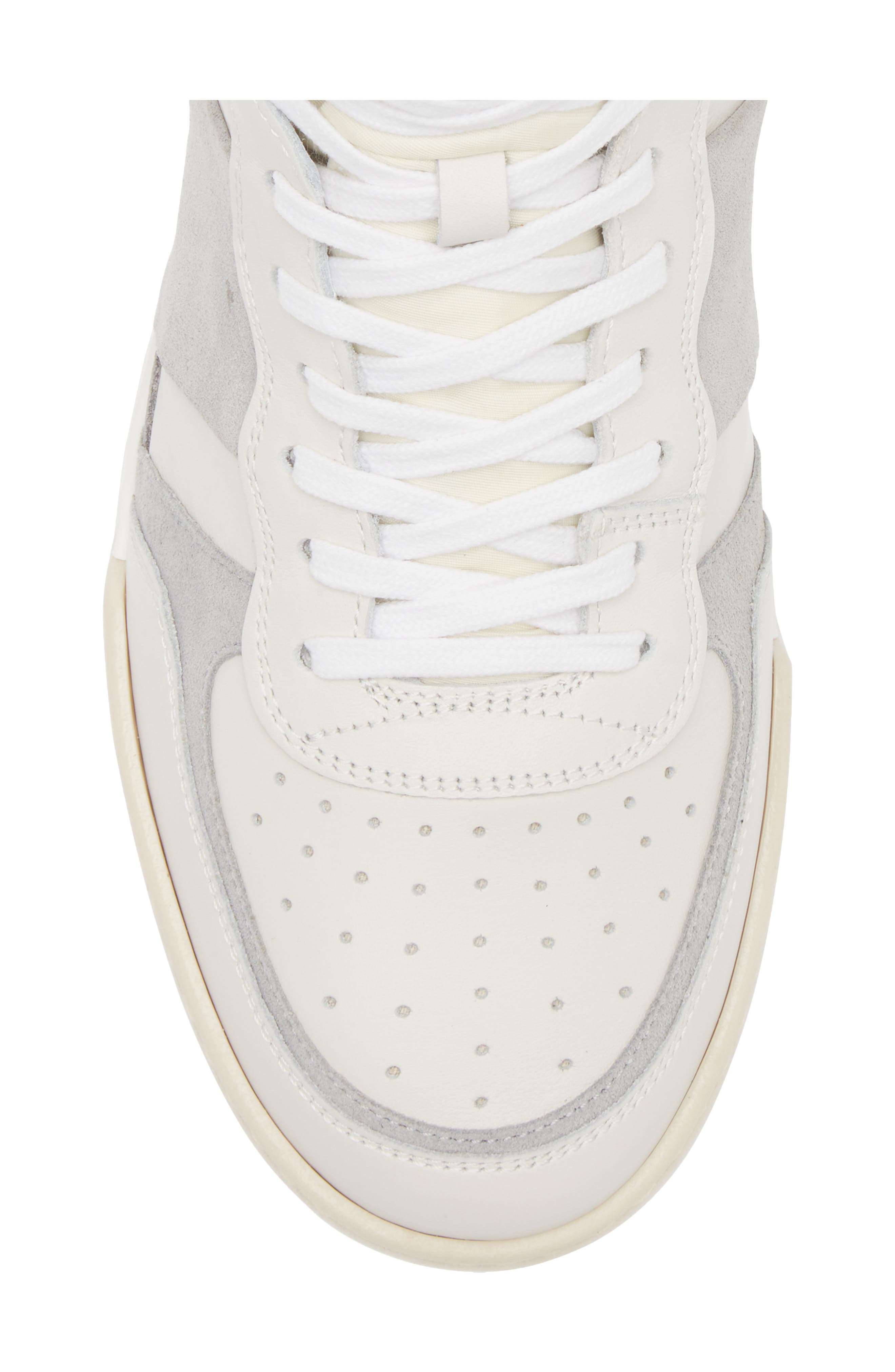 Collegium Pillar Destroyer II Sneaker, Alternate, color, Platinum Suede