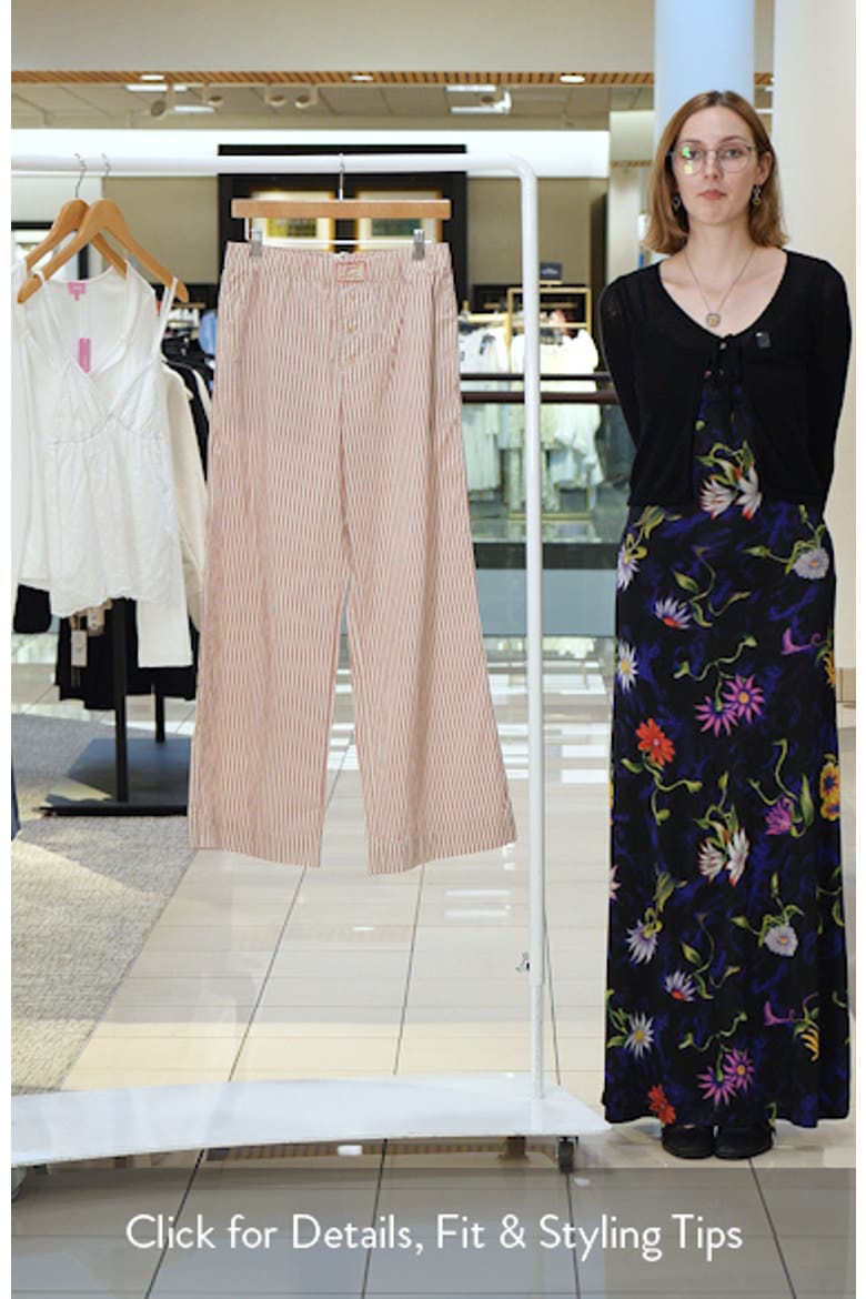 Marisol Pima Cotton Wide Leg Pants video