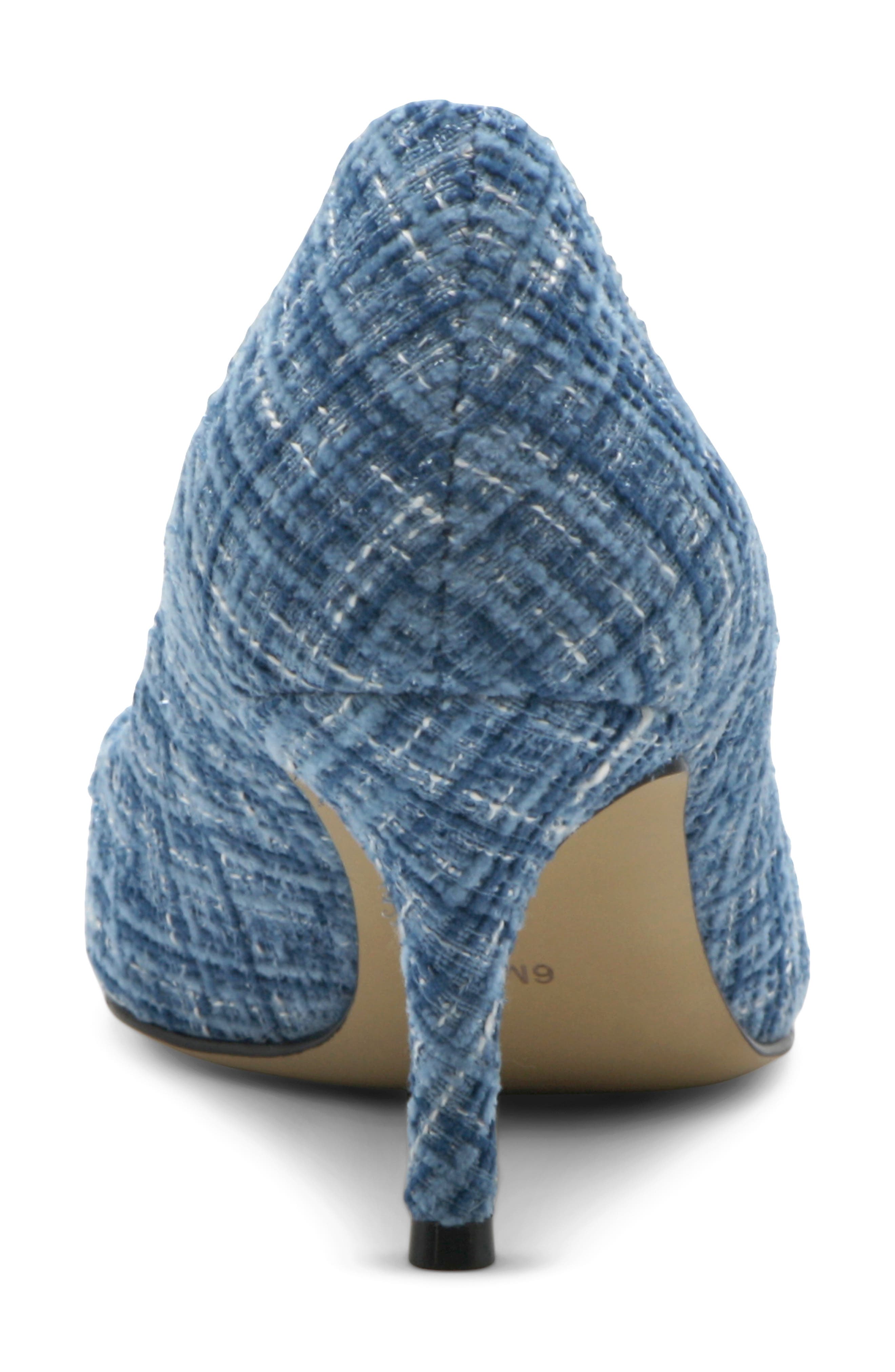 Charles by Charles David Angelica Pointed Toe Pump, Alternate, color, Marine Blue