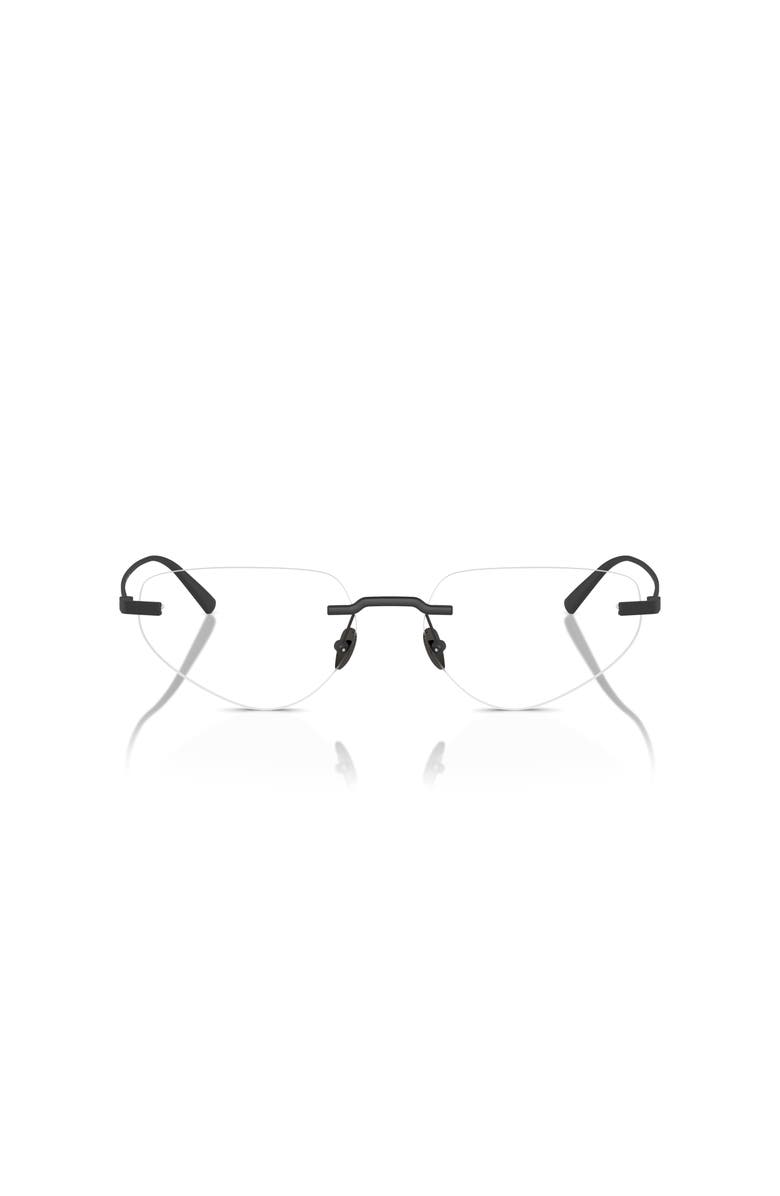 Ferrari 57mm Irregular optical glasses, Alternate, color, Black