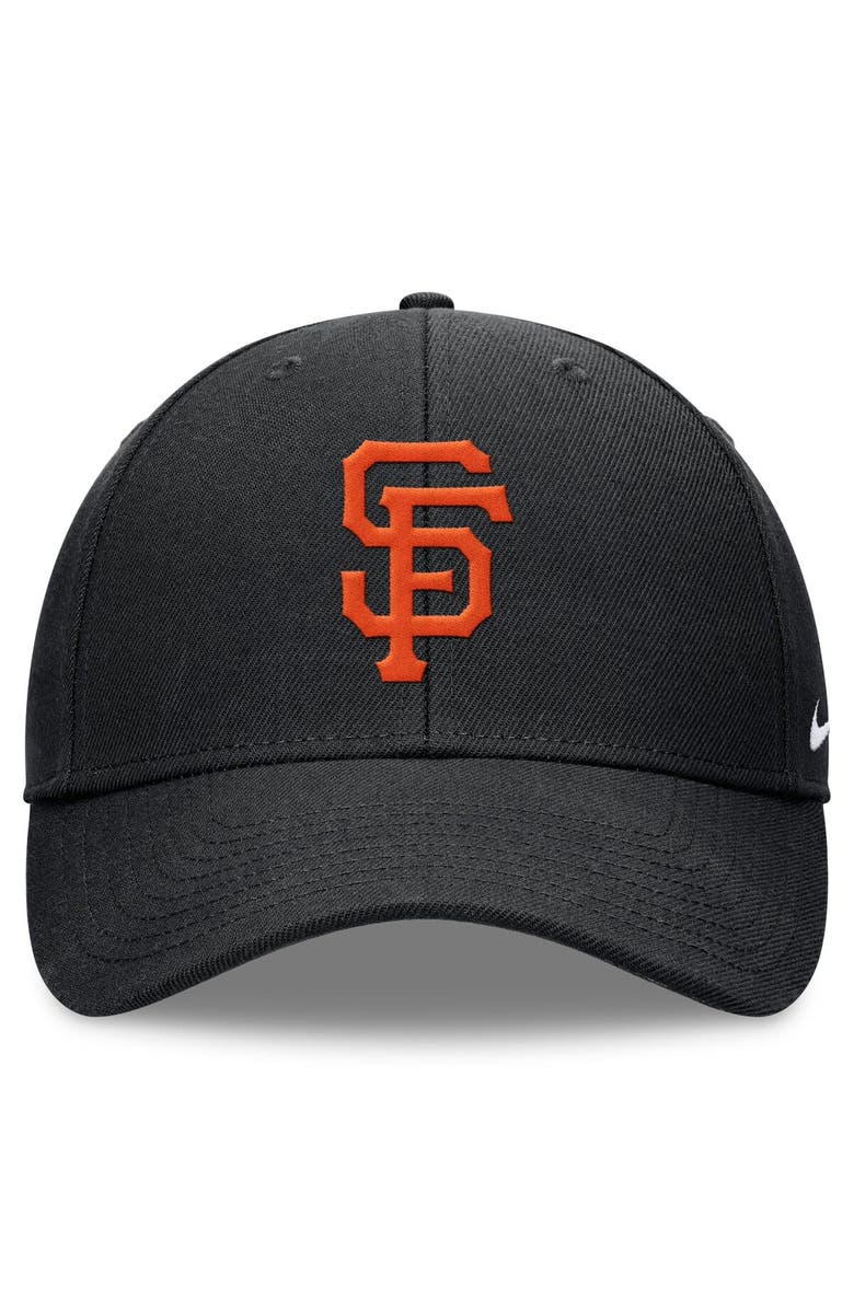 Nike Men's Nike Black San Francisco Giants Club Performance Adjustable Hat, Alternate, color, 