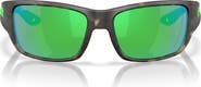 Costa Del Mar Schoolie 56mm Polarized Rectangular Sunglasses
