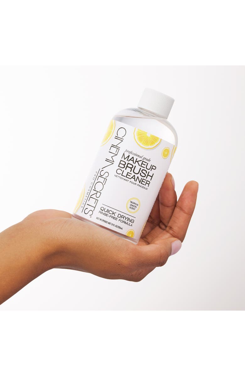 Cinema Secrets Professional Makeup Brush Cleaner Kit $28 Value, Alternate, color, Lemon