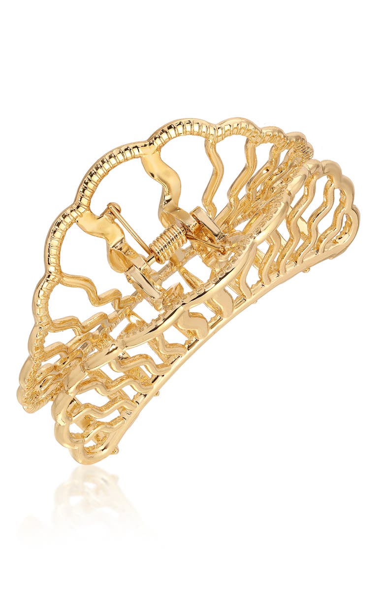 Ettika Large Shell Hair Claw Clip, Alternate, color,