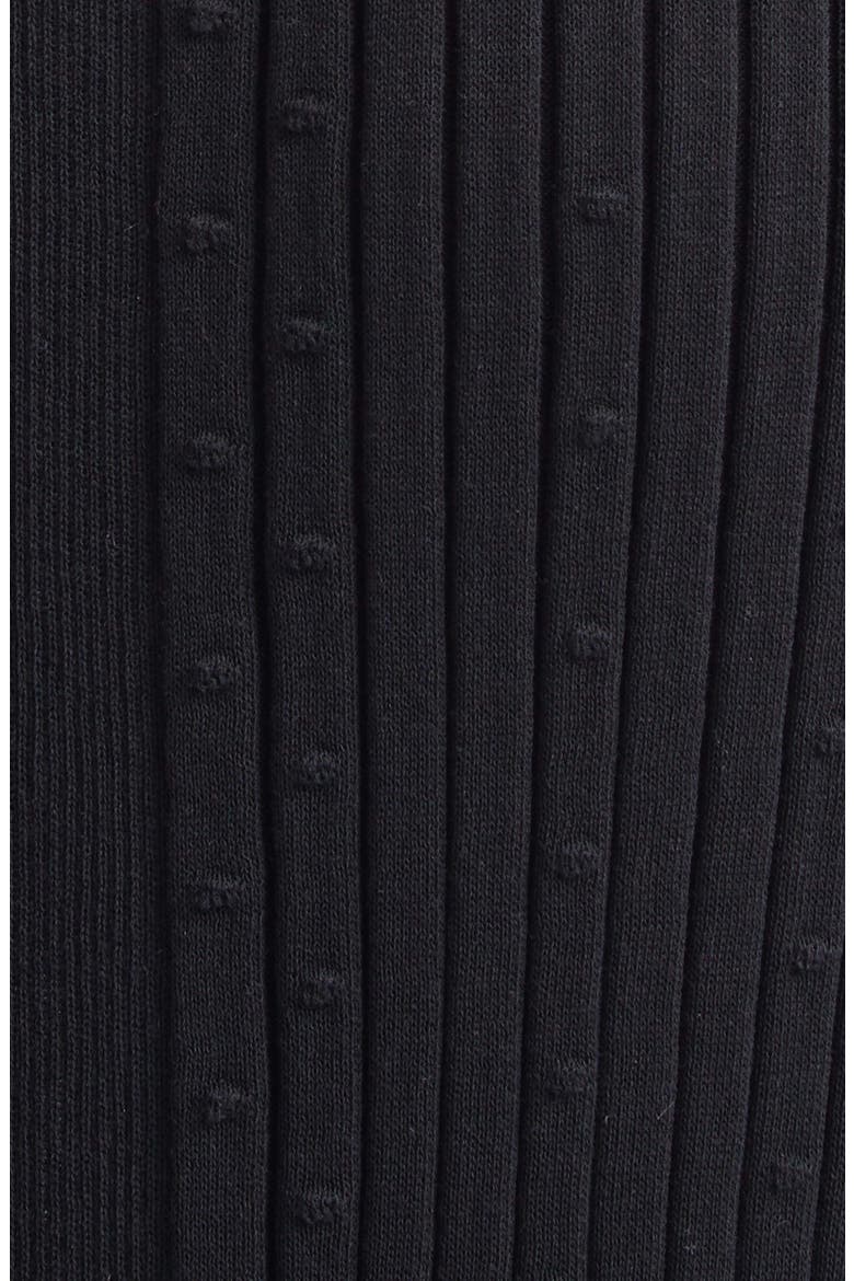 Monet Fine Bobble Knit Skirt, Alternate, color, BLACK