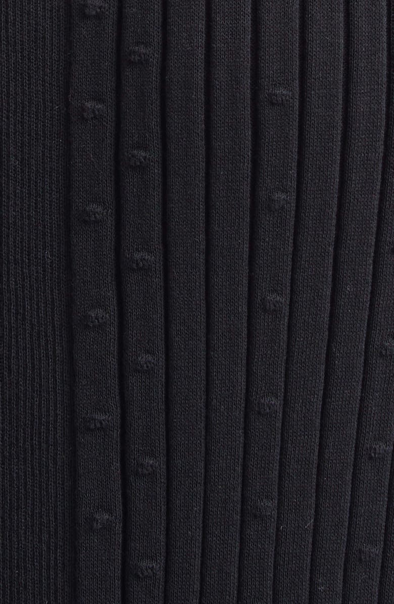 Proenza Schouler Monet Fine Bobble Knit Skirt, Alternate, color, Black