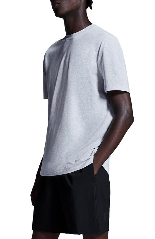 On Focus-t Performance Running T-shirt In Gray
