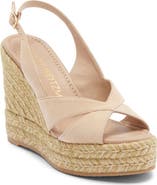 Stuart Weitzman Carmen Espadrille Wedge Sandal