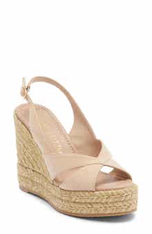 Stuart Weitzman Carmen Espadrille Wedge Sandal