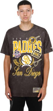 New Era Men's New Era Brown San Diego Padres Mineral Wash T-Shirt