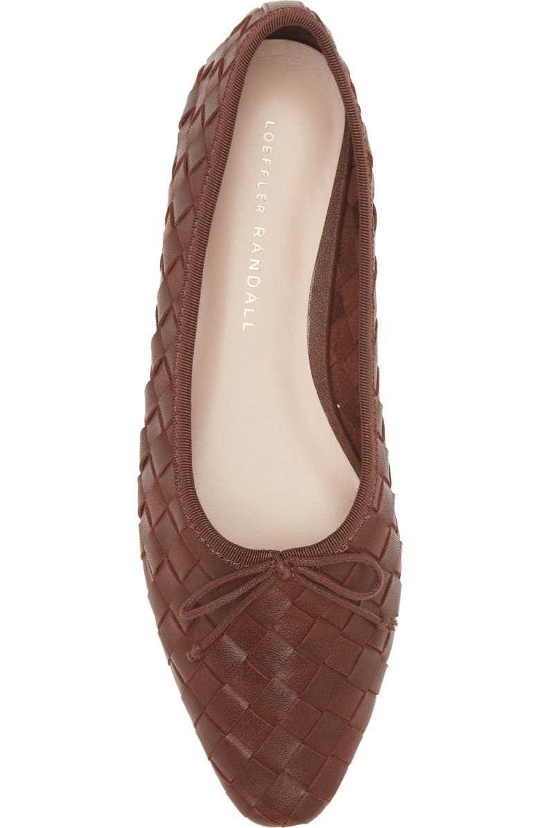 Loeffler Randall Landry Woven Ballet Flat, Alternate, color,