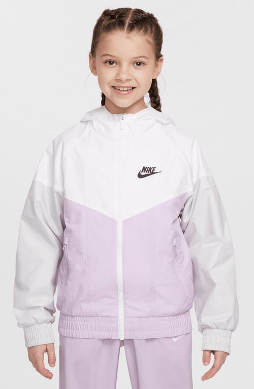 Nike Kids' Windrunner Hooded Water Repellent Jacket