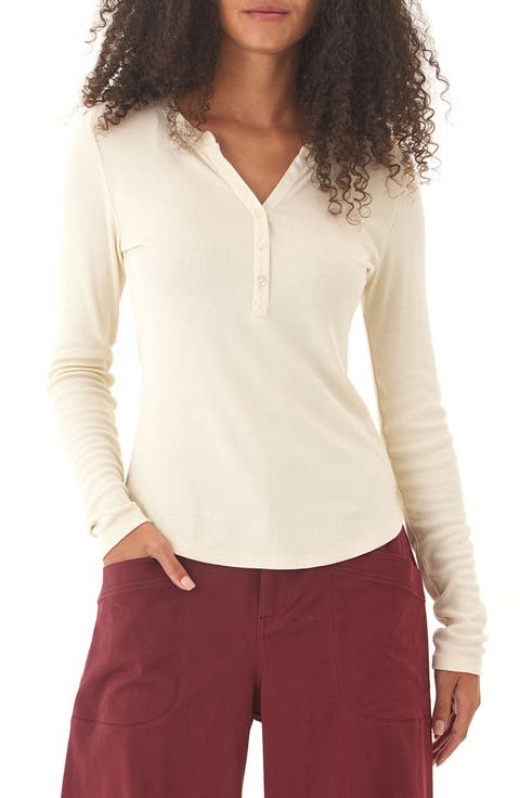 Akia Feather Rib Henley