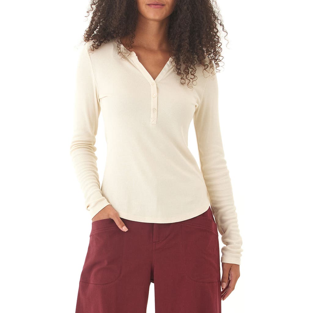 Threads 4 Thought Akia Feather Rib Henley In Multi