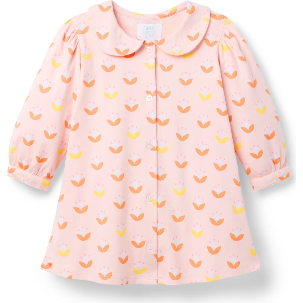 Little Paper Kids Charlie Dress In Pink