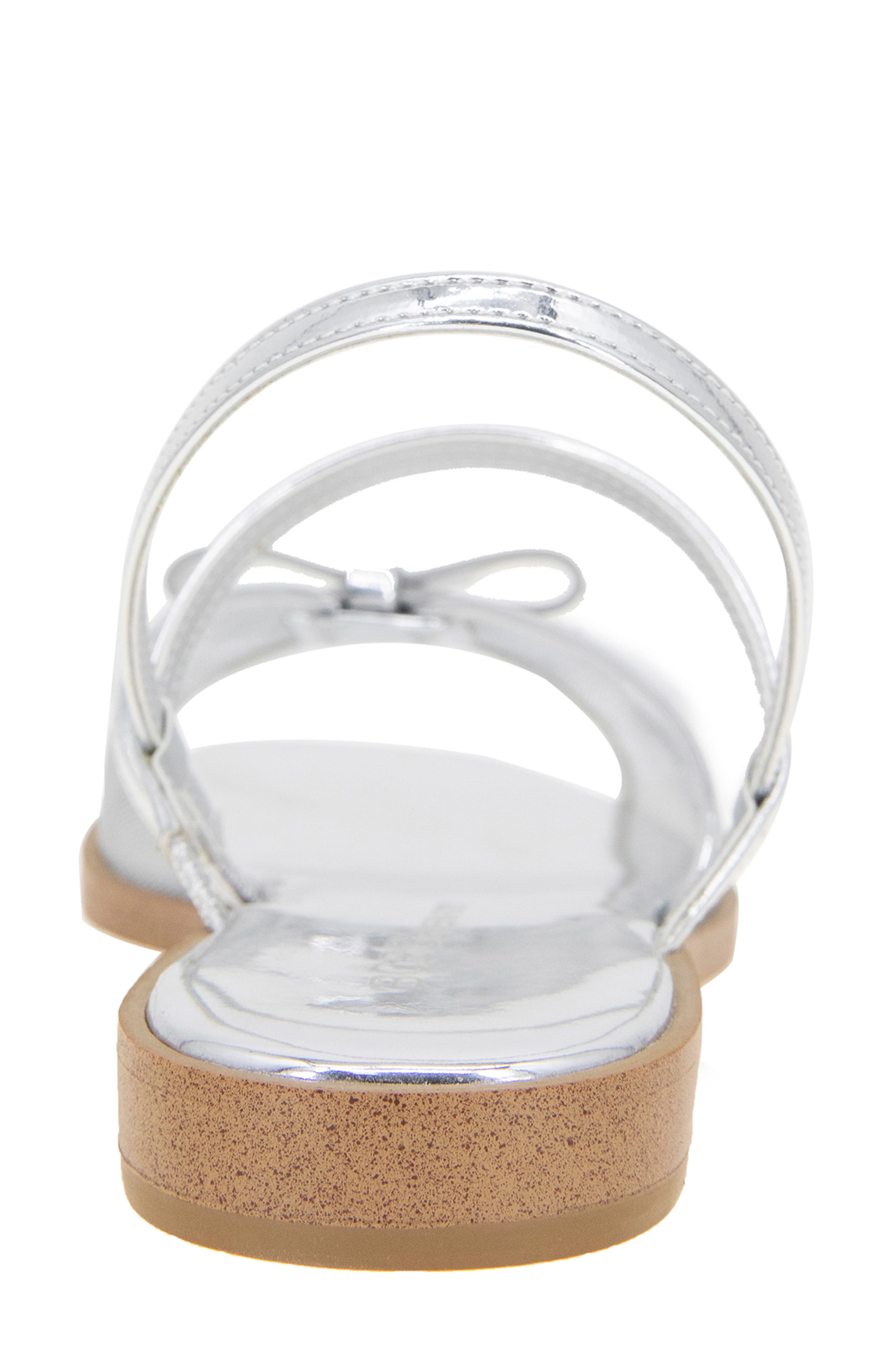 BCBGeneration Lacey Slingback Sandal, Alternate, color, Silver