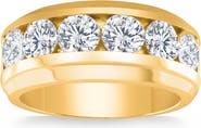 Bliss Diamond 4Ct Men's Diamond Ring in 10k Gold Lab Grown