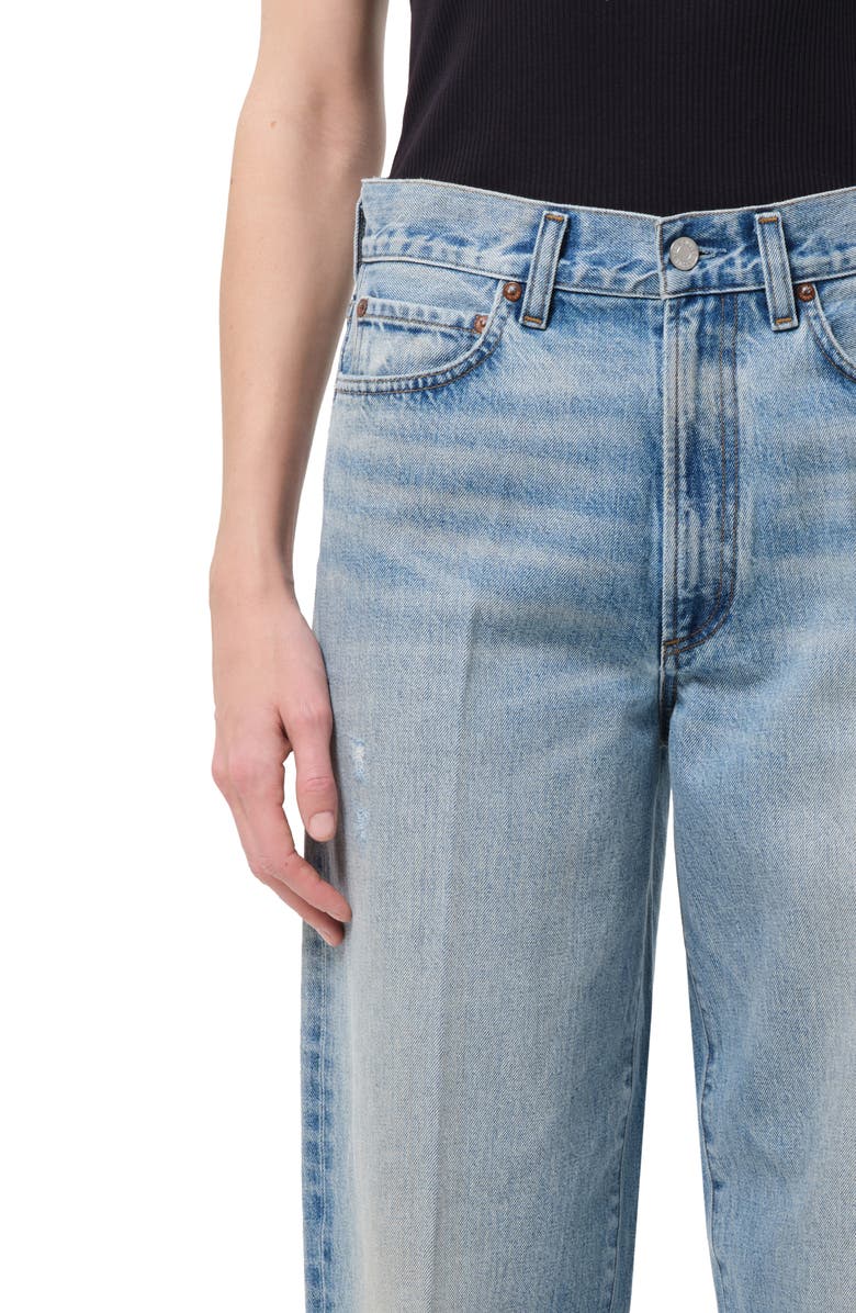 AGOLDE '80s High Waist Tapered Jeans, Alternate, color, Orbital Medium Vin